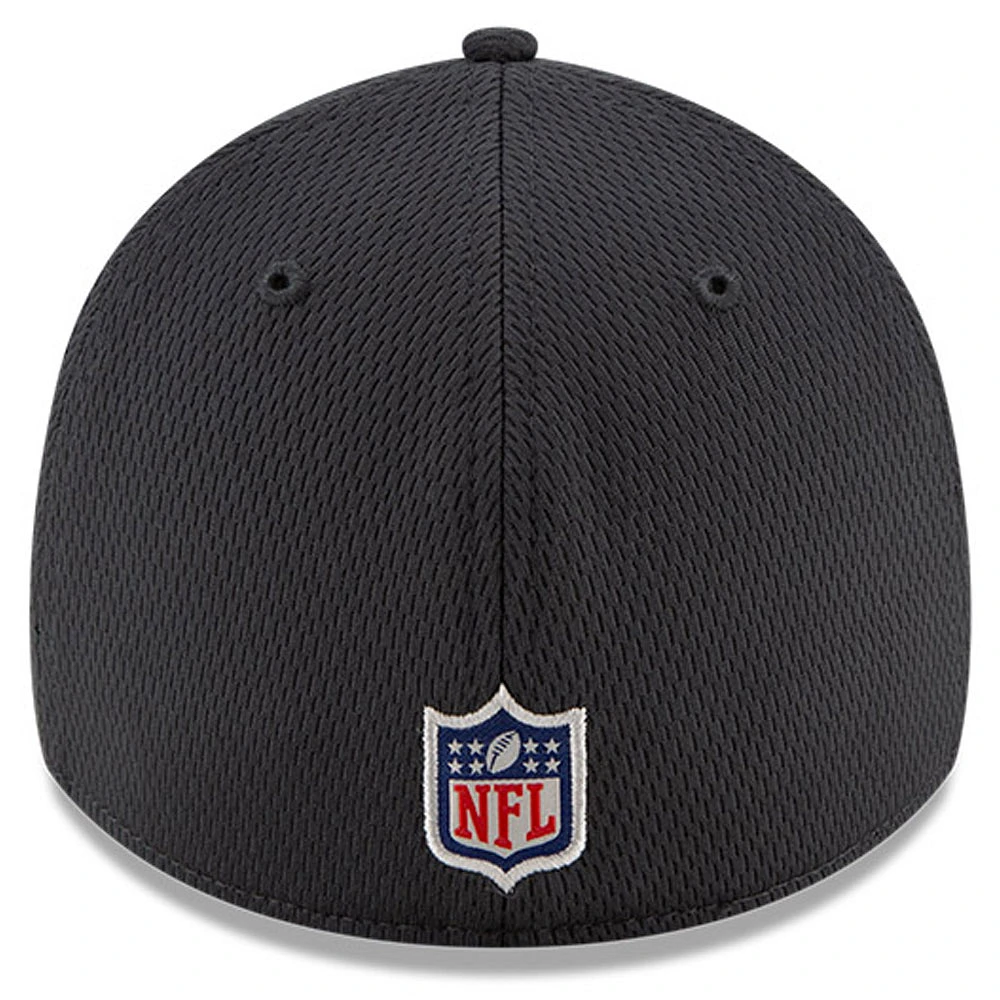 Casquette NFL New Era Charcoal Raiders 2021 pour homme - 39THIRTY Flex