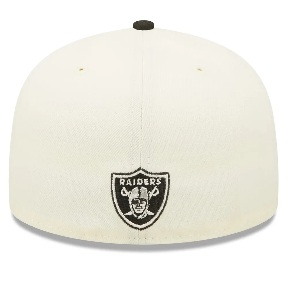 Las Vegas Raiders New Era Gray/Black 2023 Sideline 59FIFTY Fitted Hat - Men's, 7 5/8 / Gray/Black