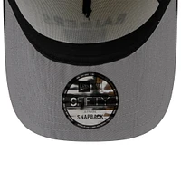 Men's New Era Cream/Black Las Vegas Raiders 2025 NFL Draft 9FIFTY A-Frame Snapback Hat