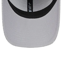 Men's New Era Gray Las Vegas Raiders  Active Tech 39THIRTY Flex Hat