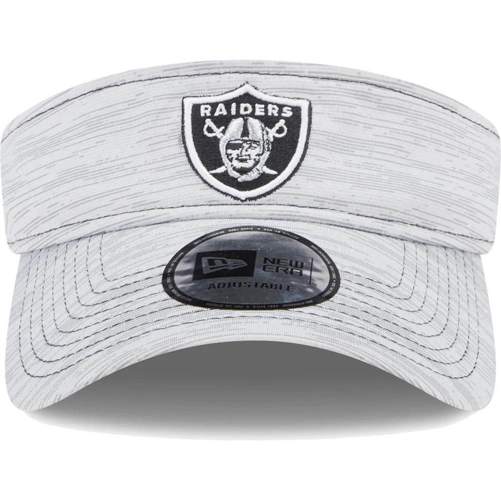 New Era Men's New Era Gray Las Vegas Raiders Adjustable Visor