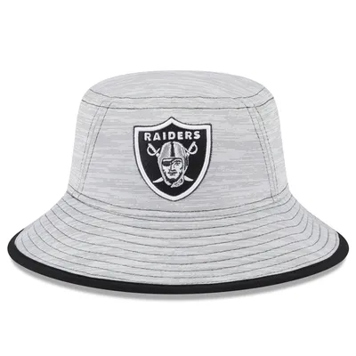 Las Vegas Raiders New Era Game Bucket Hat - Gray