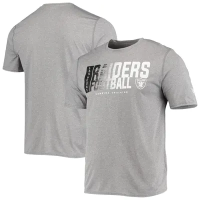 New Era Men's Black Las Vegas Raiders Combine Authentic Offsides Long Sleeve  T-shirt