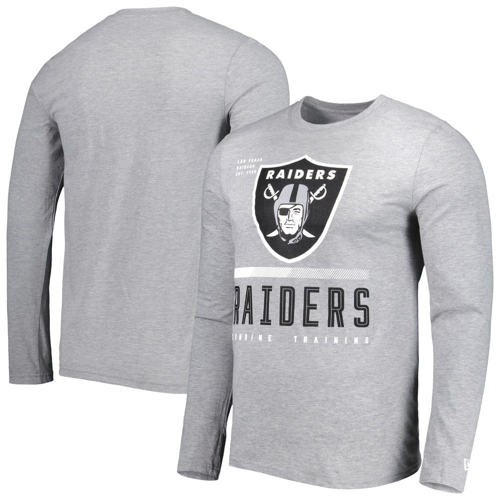 Los Vegas Raiders Pull Over Long Sleeved Football Shirt Size Man L