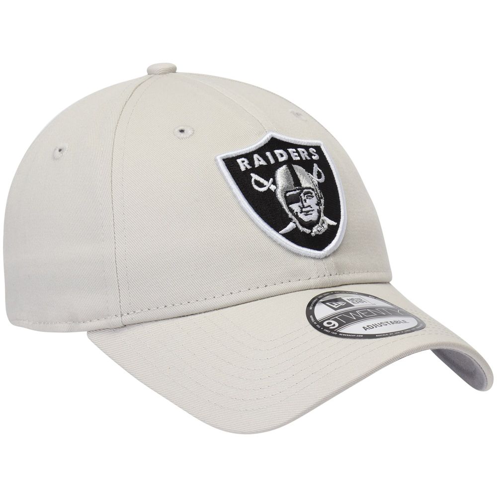 Men's New Era Khaki Las Vegas Raiders Playmaker 9TWENTY Adjustable Hat