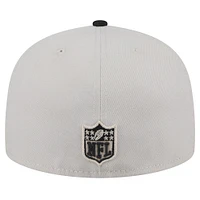 Casquette ajustée 59FIFTY Stoney des Las Vegas Raiders New Era pour hommes