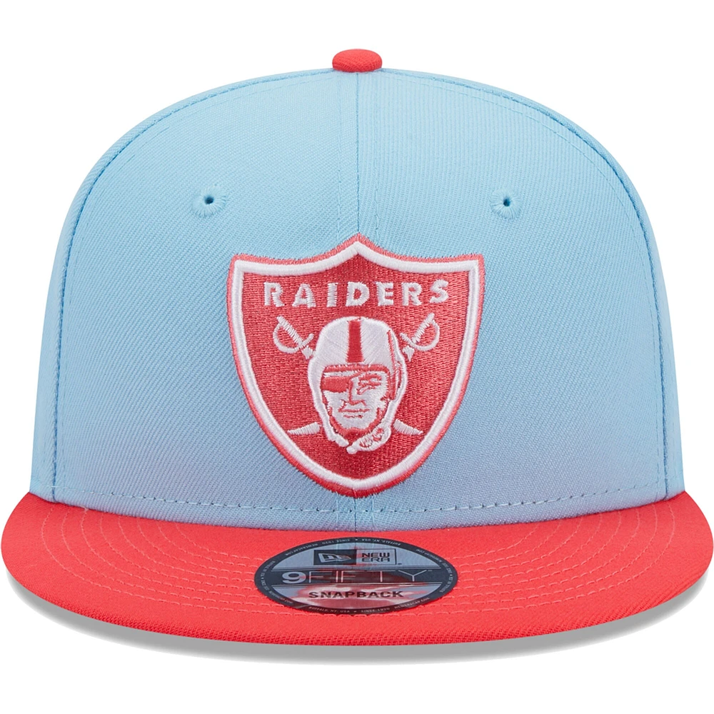 NWE RAID LTBLU RED NFL 2T COLOR PACK 9FIFTY. HATMENSNP