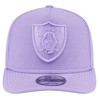 Casquette Snapback 9FIFTY Las Vegas Raiders pour homme New Era violet clair