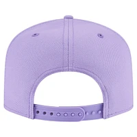 Casquette Snapback 9FIFTY Las Vegas Raiders pour homme New Era violet clair