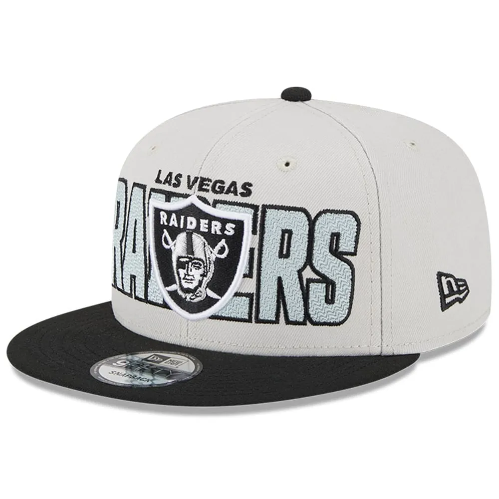 Las Vegas Raiders New Era Main Adjustable Visor - Black
