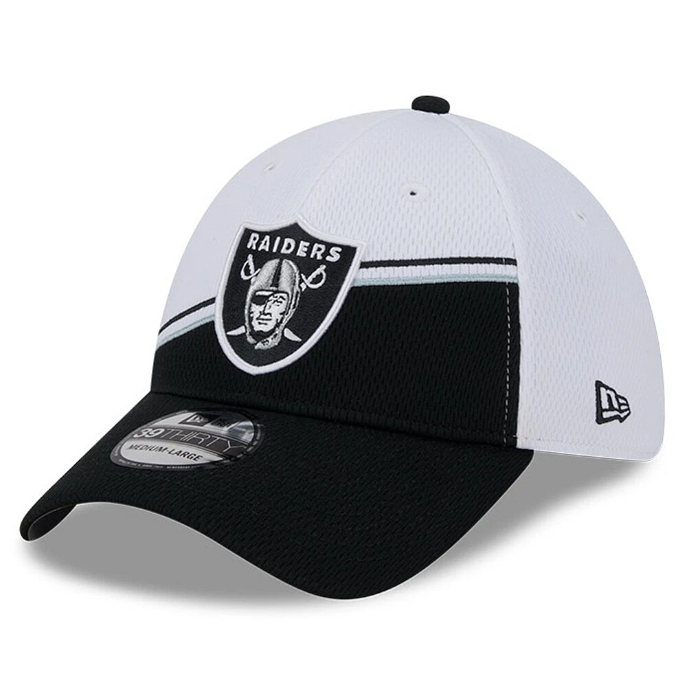 Casquette Flexline 39THIRTY Sideline des Las Vegas Raiders 2023 New Era pour homme