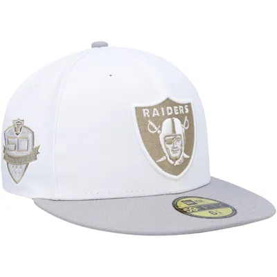 Lids Pittsburgh Steelers New Era 80th Anniversary Gold Undervisor 59FIFTY  Fitted Hat - White/Gray