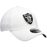 Lids Las Vegas Raiders New Era Team Banded 39THIRTY Flex Hat - Black/Gray