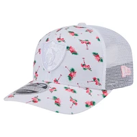 Casquette extensible à boutons-pression 9SEVENTY Adventure Flamingo Pattern des Las Vegas Raiders de New Era pour homme