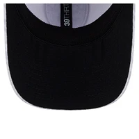 Casquette New Era blanche Las Vegas Raiders Gameday Graded 39THIRTY Flex pour homme