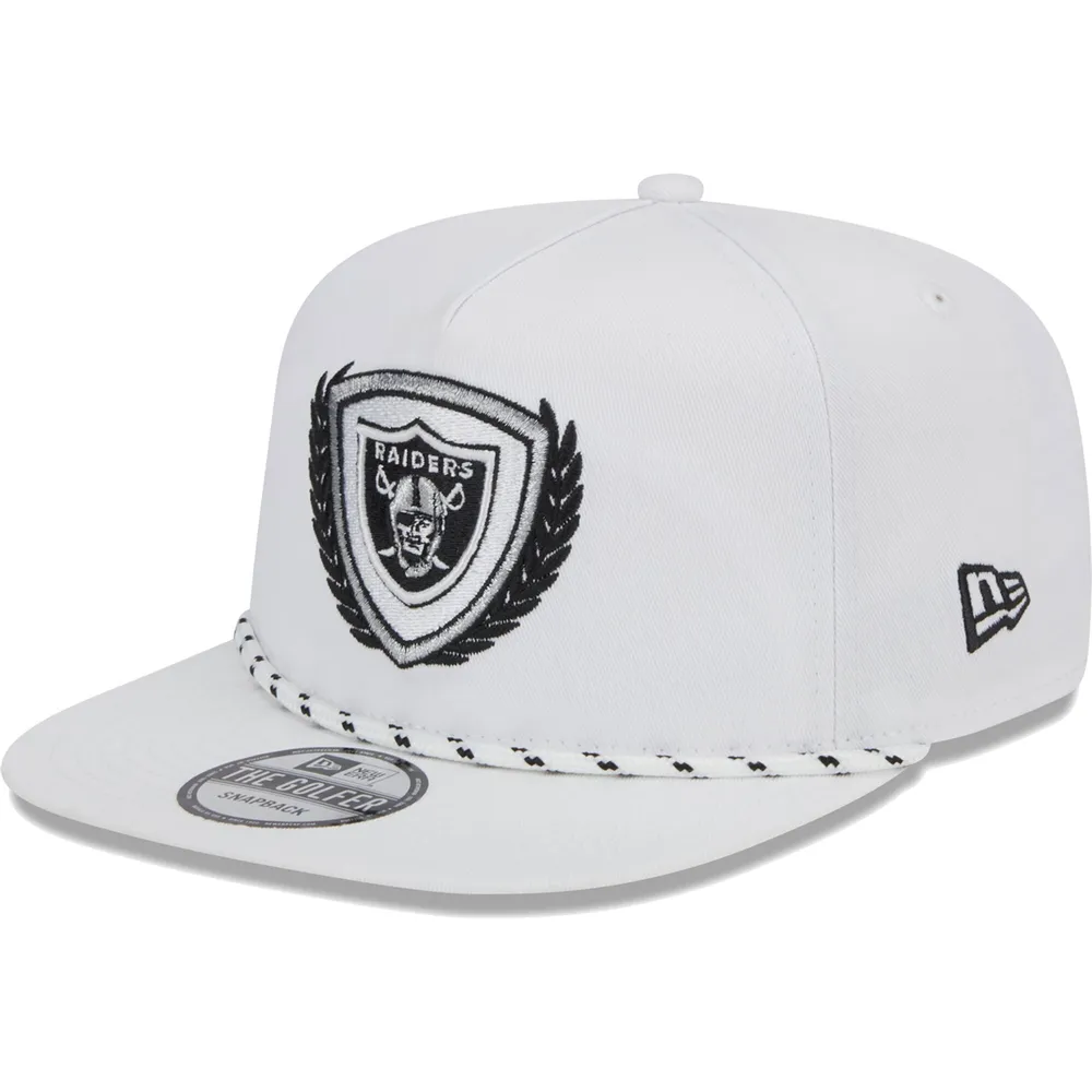 Las Vegas Raiders New Era Throwback 9FIFTY Adjustable Snapback Hat