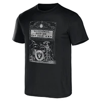 Collection NFL x Darius Rucker pour homme par Fanatics T-shirt noir Las Vegas Raiders Band