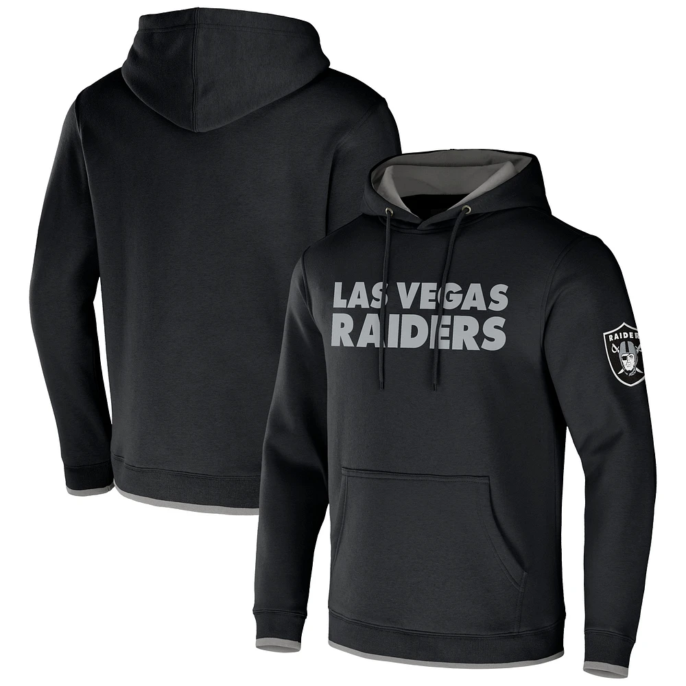 Collection NFL x Darius Rucker pour hommes par Fanatics Sweat à capuche noir Las Vegas Raiders