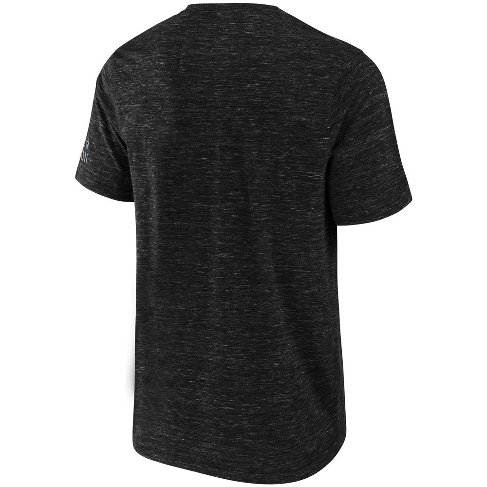 Men's NFL x Darius Rucker Collection by Fanatics Black Las Vegas Raiders Slub Henley T-Shirt