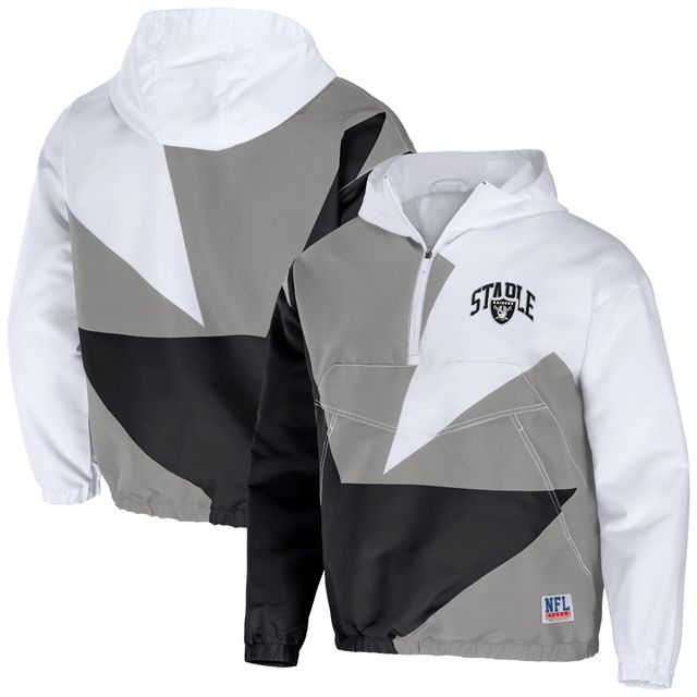 Lids Las Vegas Raiders NFL x Staple Split Logo Pullover Hoodie - Gray