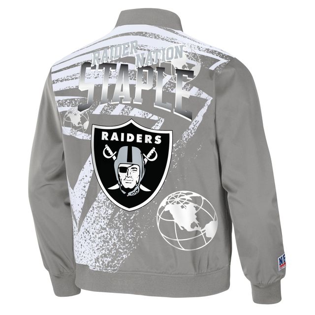 Lids Las Vegas Raiders NFL x Staple Core Team Long Sleeve T-Shirt - Gray