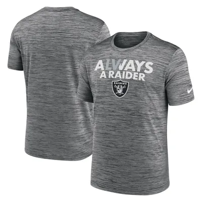 Men's Las Vegas Raiders Nike Black Logo Essential Legend Performance T-Shirt