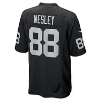 Men's Nike Antoine Wesley  Black Las Vegas Raiders Team Game Jersey