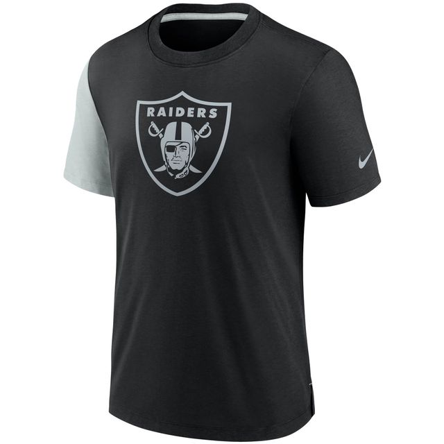 T-shirt Nike Las Vegas Raiders Pop Performance noir/argenté pour homme