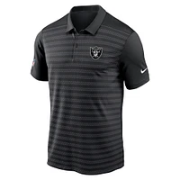 Men's Nike Black Las Vegas Raiders 2024 Sideline Victory Performance Polo