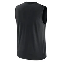 Men's Nike Black Las Vegas Raiders Blitz Legend Performance Muscle Tank Top