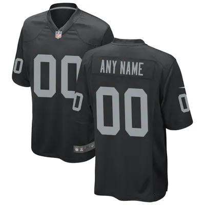 Men's Nike Black Las Vegas Raiders Vapor Untouchable Custom Elite Jersey