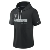 Nike Las Vegas Raiders Established - Noir Chandail à capuchon manches courtes