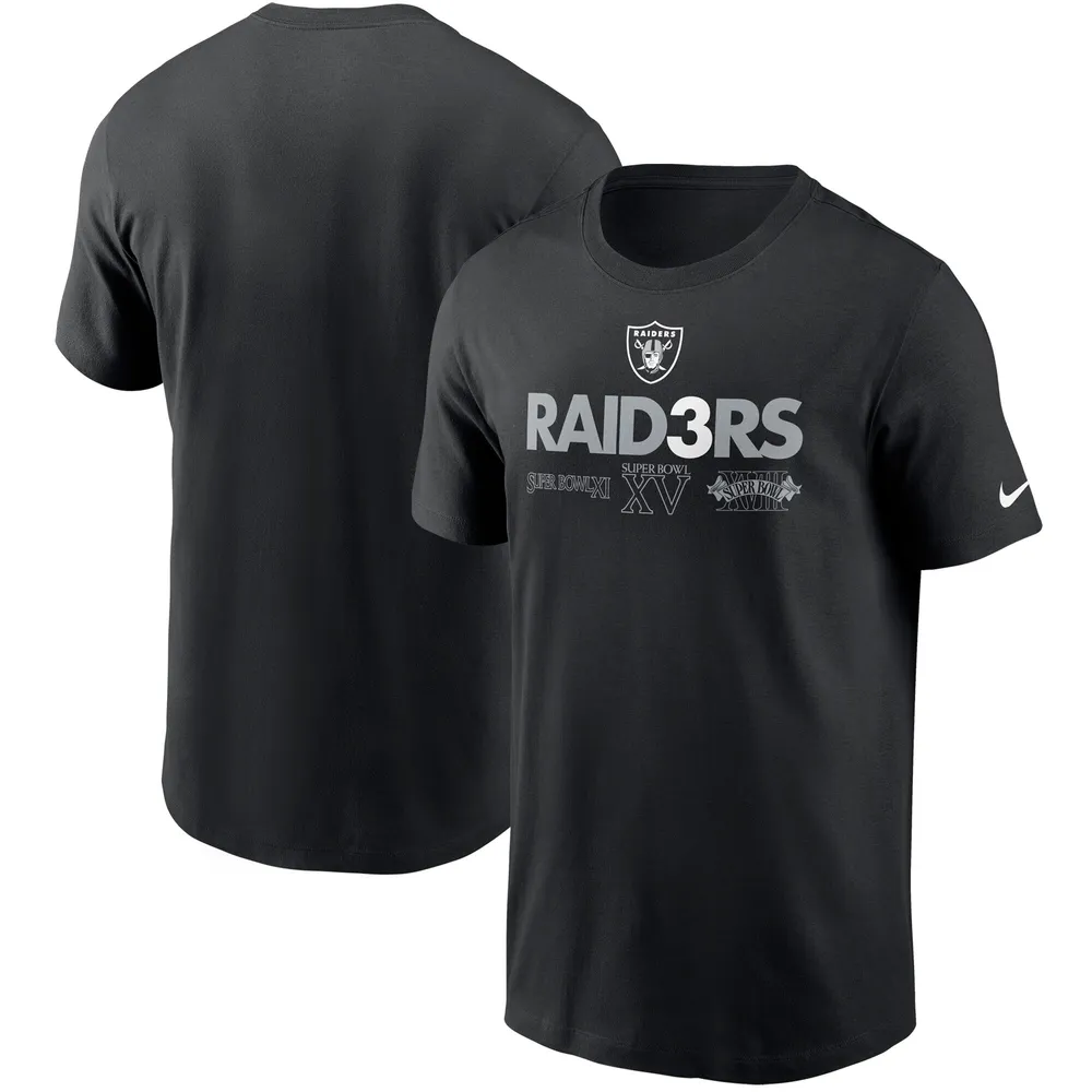 Nike RFLCTV Logo (NFL Las Vegas Raiders) Men’s Long-Sleeve T-Shirt