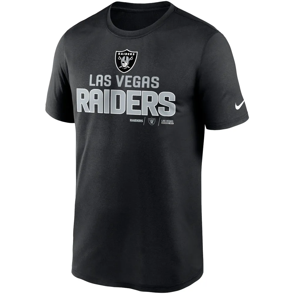 Las Vegas Raiders Nike Legend Community Performance T-Shirt - White