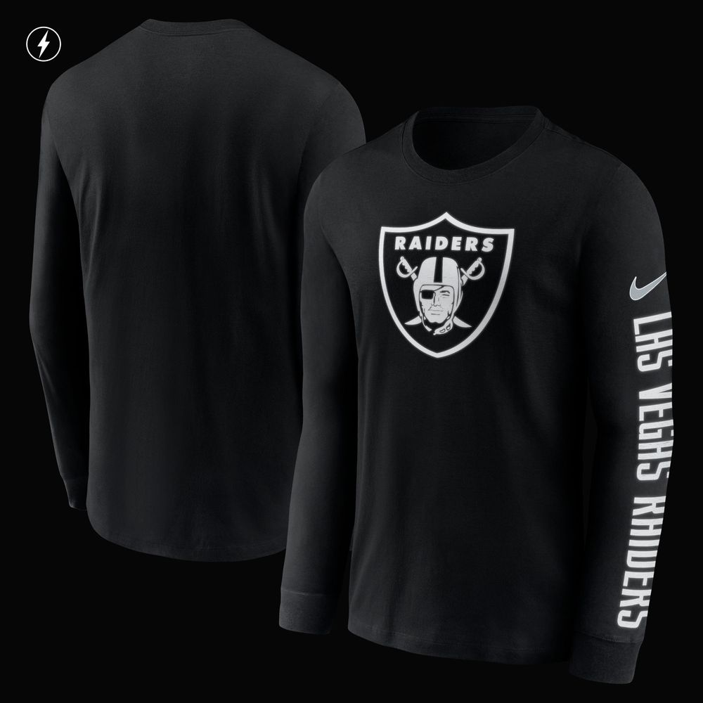 Lids Las Vegas Raiders Nike Toddler Logo T-Shirt - Black