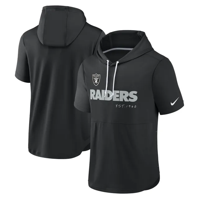 Lids Las Vegas Raiders Nike Sideline Athletic Stack Performance Pullover  Hoodie - Black