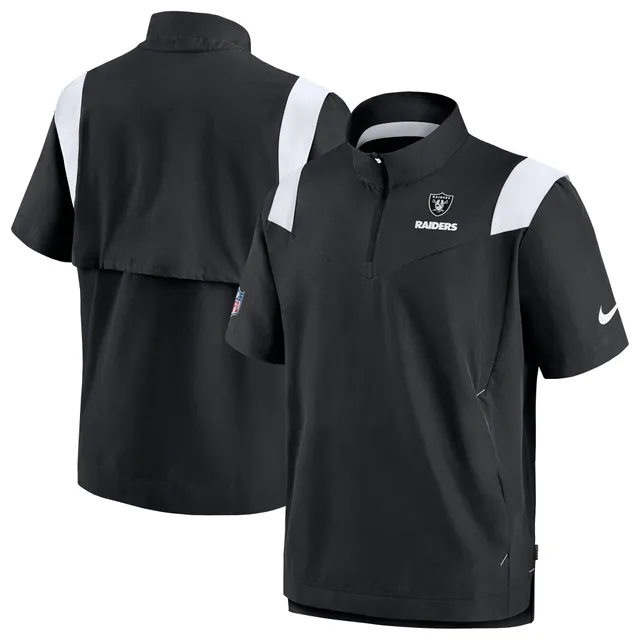 Lids Las Vegas Raiders Nike Throwback Raglan Long Sleeve T-Shirt -  Black/Silver