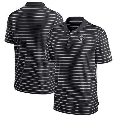 Men's Nike Las Vegas Raiders Sideline Lock Up Victory Performance Polo