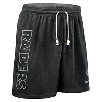 Men's Nike Black Las Vegas Raiders Sideline Reversible Performance Shorts