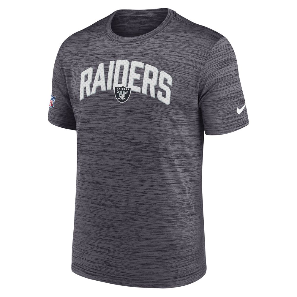 Men's Nike Black Las Vegas Raiders Sideline Velocity Athletic Performance - T-Shirt