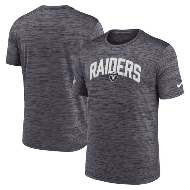 T-shirt Nike Las Vegas Raiders Sideline Velocity Athletic Performance pour homme – Noir