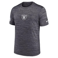 Men's Nike Black Las Vegas Raiders Sideline Velocity Performance T-Shirt