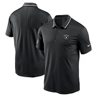 Polo Nike Las Vegas Raiders Sideline Victory Performance pour homme - Noir