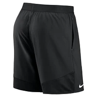 Short tissé extensible Nike noir Las Vegas Raiders pour homme