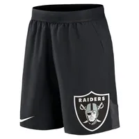 Short d'équipe Nike Las Vegas Raiders noir pour homme