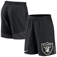 Men's Nike Black Las Vegas Raiders Team Shorts