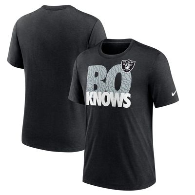 Men's Nike Bo Jackson Black Las Raiders Knows - T-Shirt | Bramalea City Centre