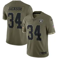 Bo Jackson Las Vegas Raiders Men's Authentic Throwback Mitchell