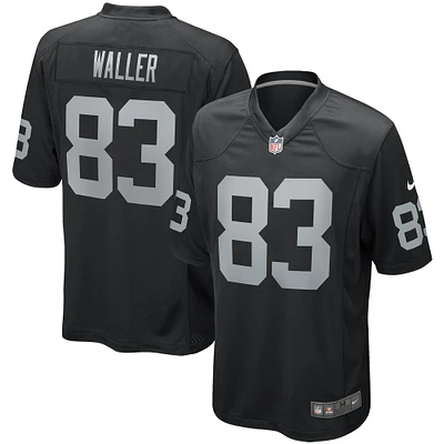 Men's Nike Darren Waller Black Las Vegas Raiders Game Player Jersey