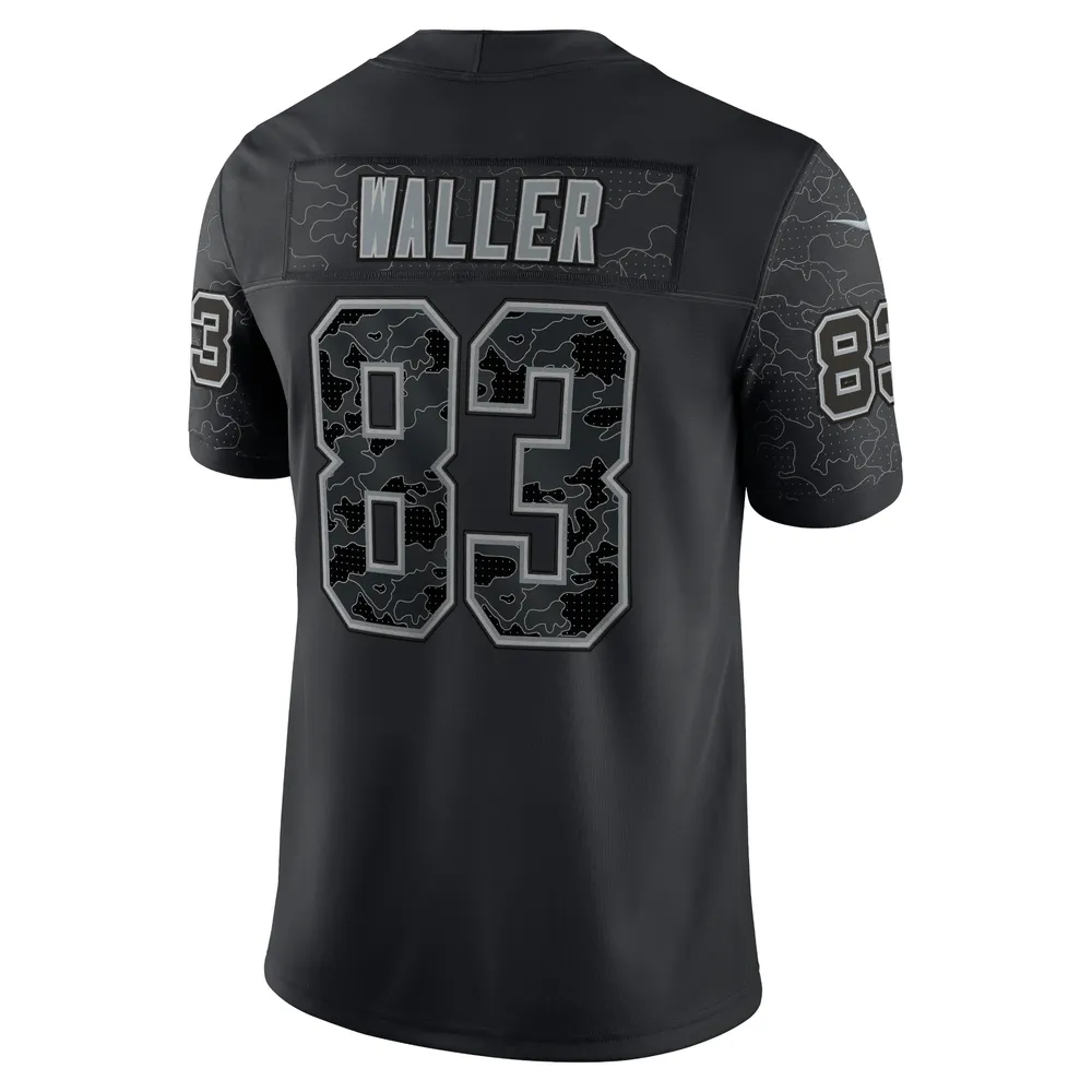 Men's Nike Darren Waller Black Las Vegas Raiders RFLCTV Limited Jersey